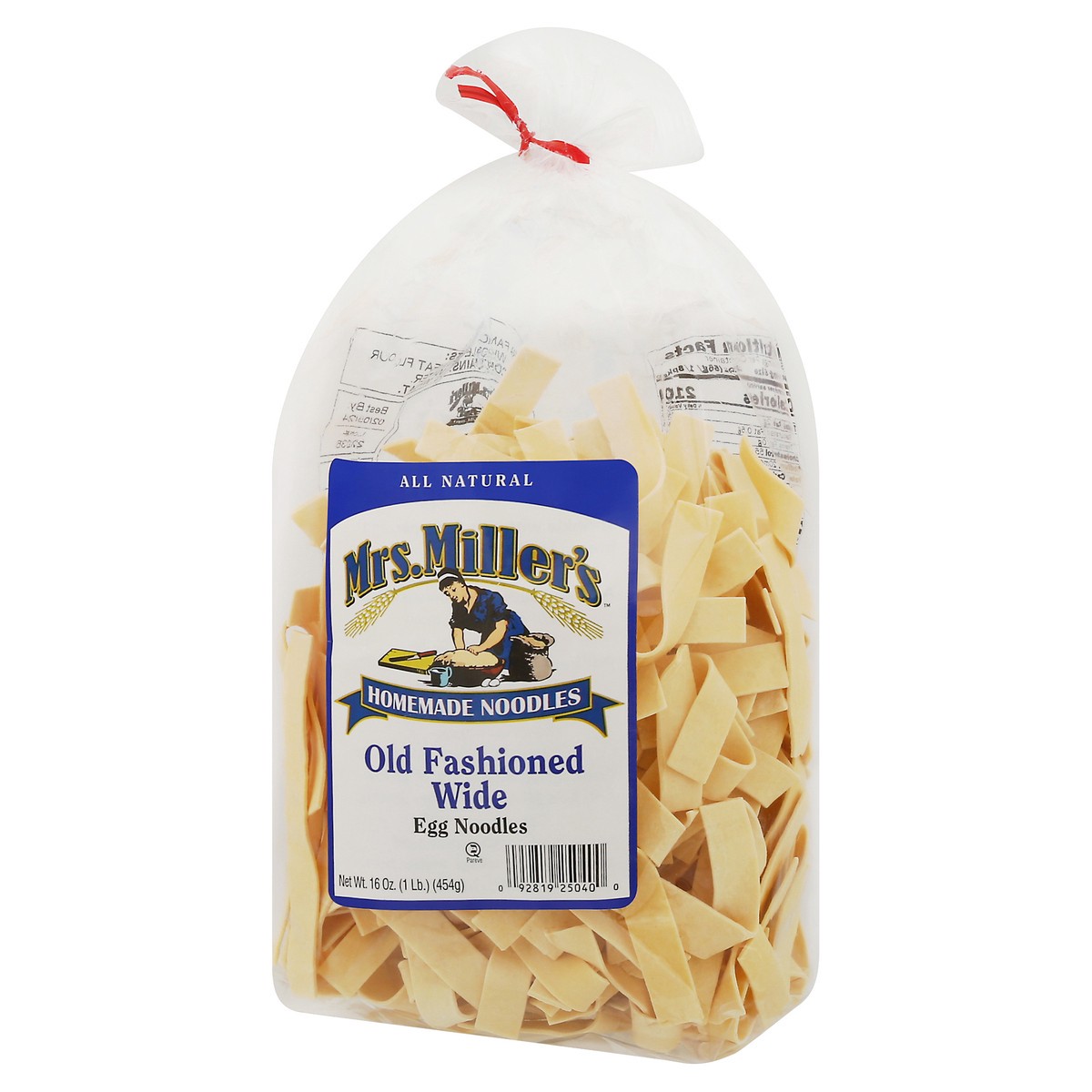 slide 9 of 9, Mrs. Miller's Wide Old Fashioned Egg Noodles 16 oz, 16 oz