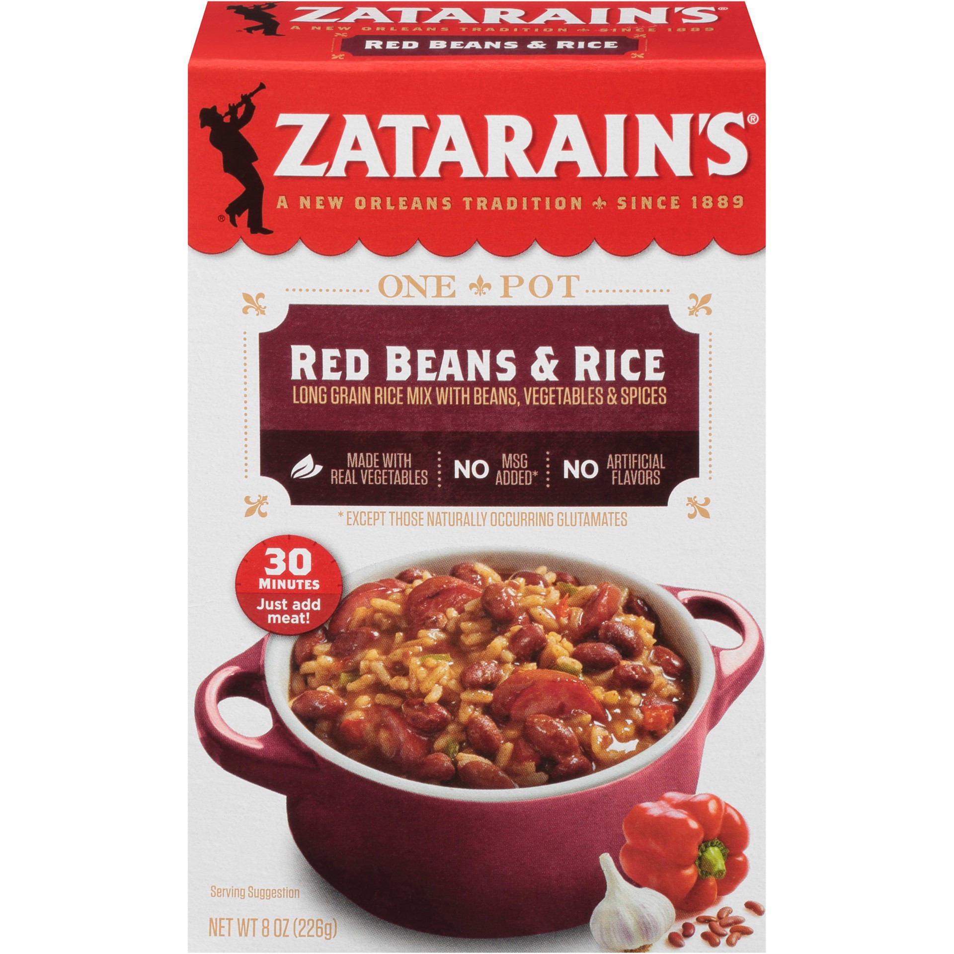 slide 1 of 13, Zatarain's Red Beans & Rice, 8 oz