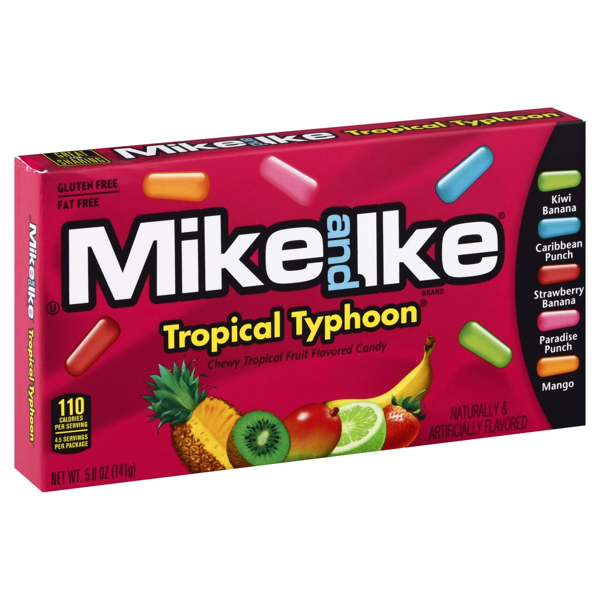 slide 2 of 9, MIKE AND IKE Mike & Ike Theatre Box Tropical Candy, 5 oz