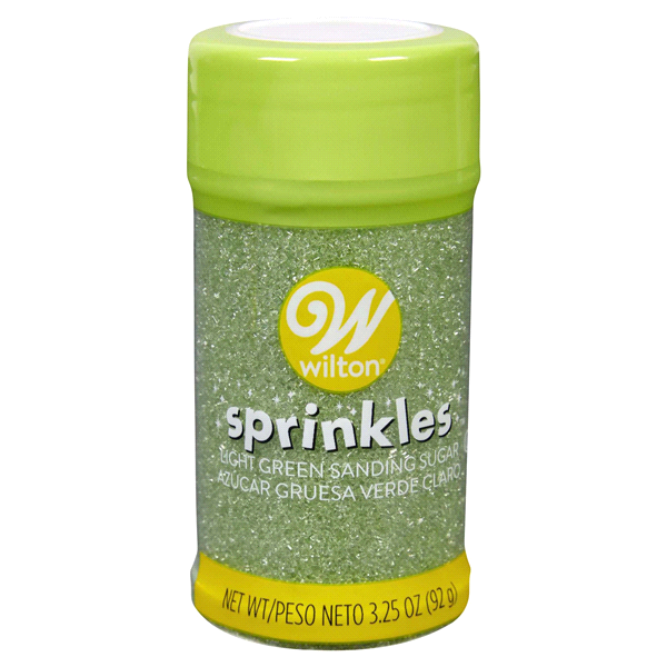 slide 1 of 1, Wilton Light Green Sugar Sprinkles, 1.44 oz