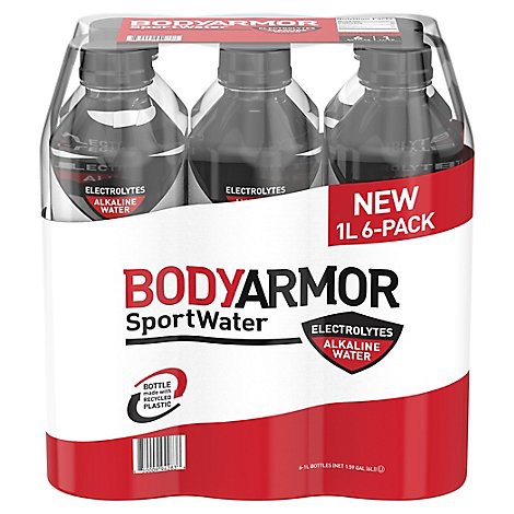 slide 1 of 1, BODYARMOR Water- 6 liter, 6 liter