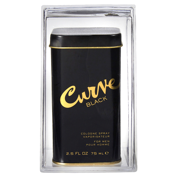 slide 1 of 1, Curve Cologne Spray, Black, For Men, 2.5 oz