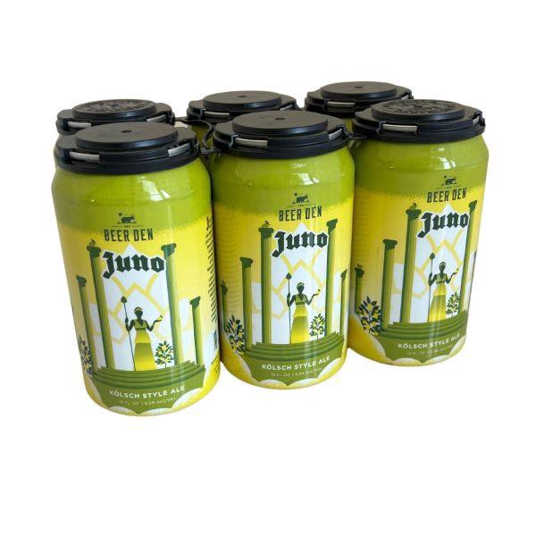 slide 1 of 1, Beer Den Brews Seasonal Juno 6Pk 12Oz Cans, 72 oz