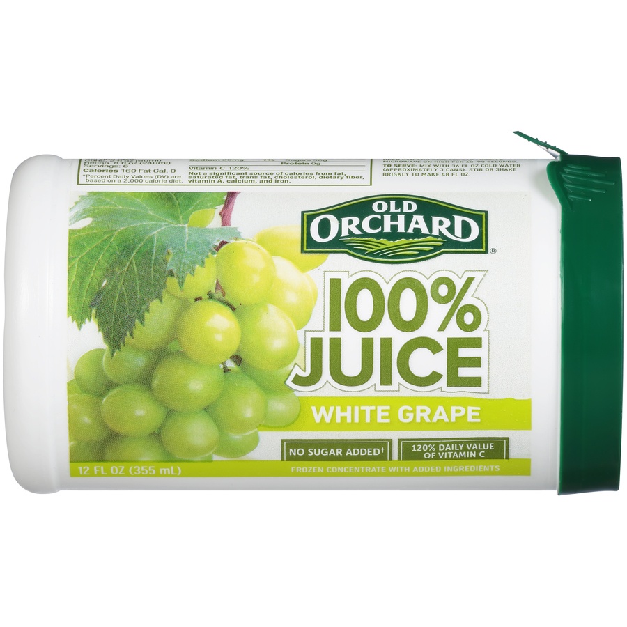 slide 1 of 1, Old Orchard 100% Juice White Grape Frozen Concentrate, 12 fl oz