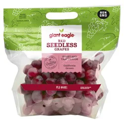 Giant Eagle Red Seedless Grapes