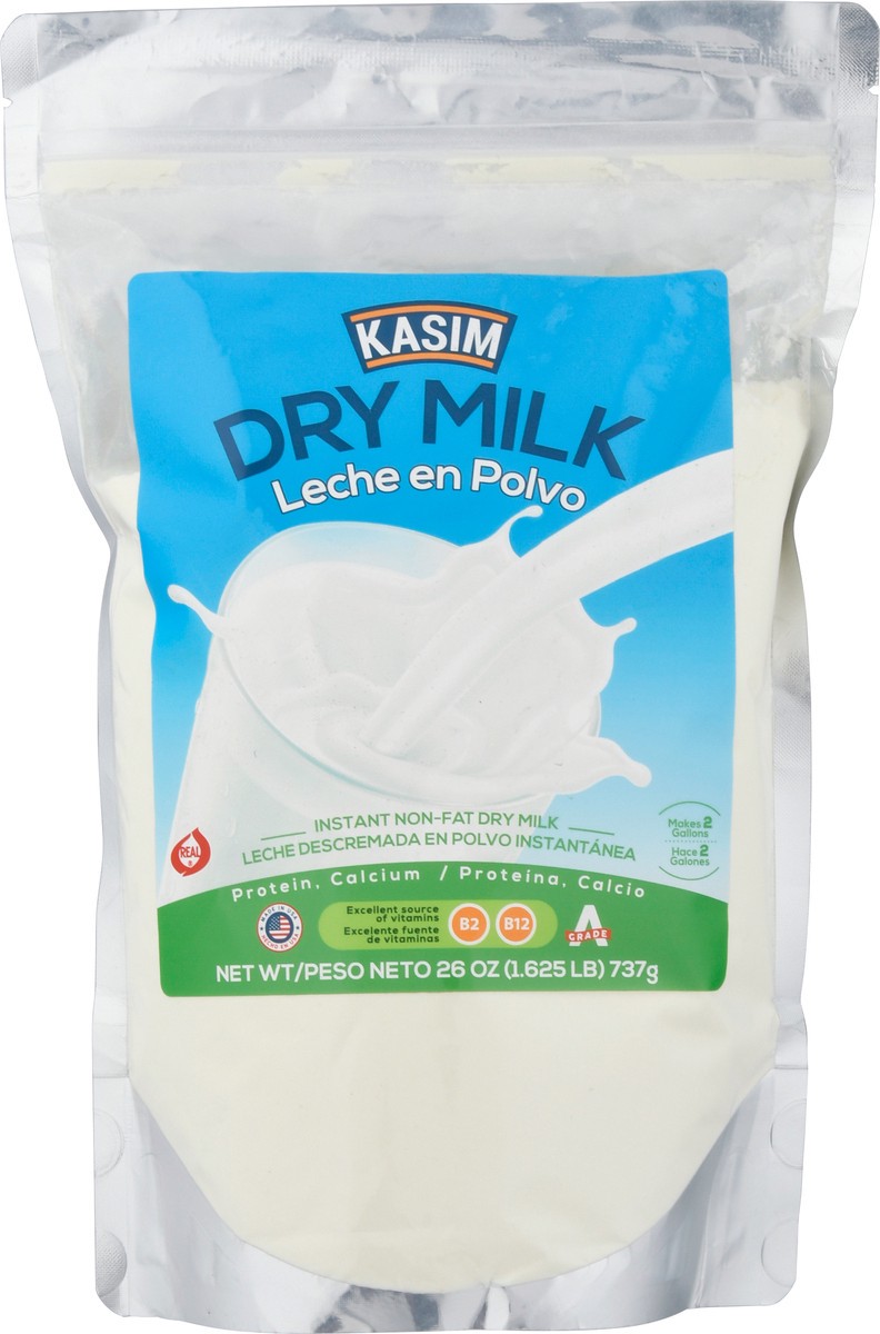 slide 1 of 14, Kasim Non-Fat Instant Dry Milk 26 oz, 26 oz