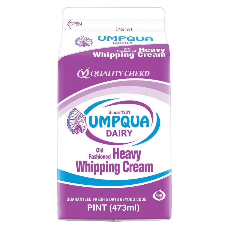 slide 1 of 1, Umpqua Dairy Umpqua Heavy Whipping Cream - 1pt, 1 pint