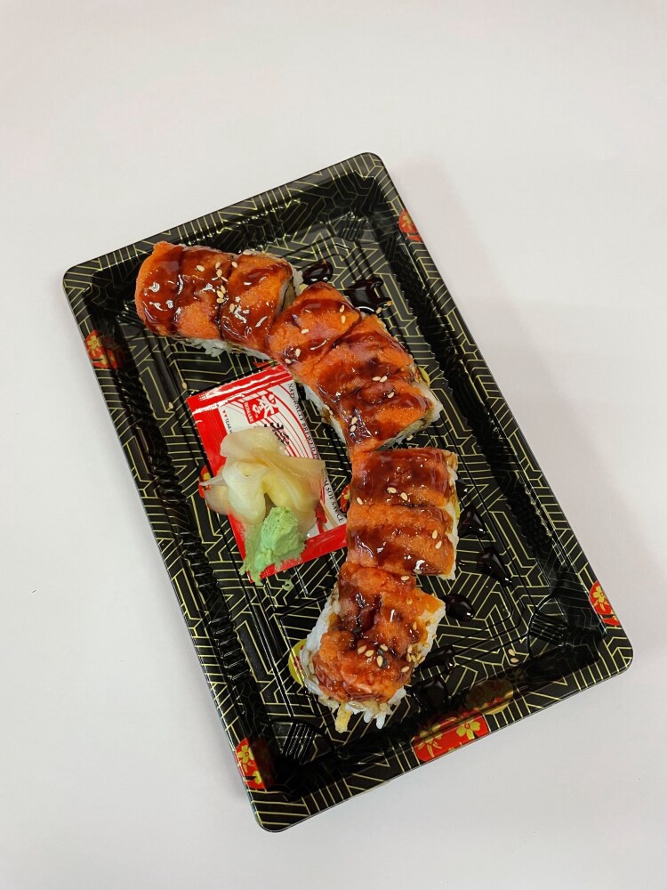 slide 1 of 1, Wabisan Asian Foods Red Dragon Maki, 1 ct