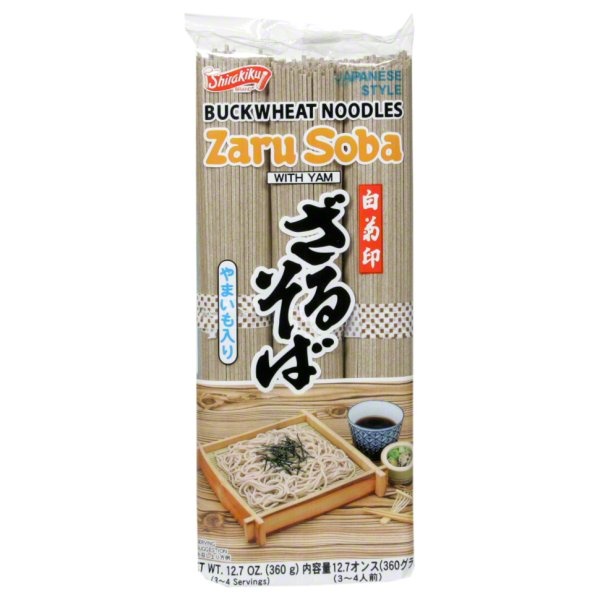 slide 1 of 1, Shirakiku Buckwheat Zaru Soba Noodles, 1 ct