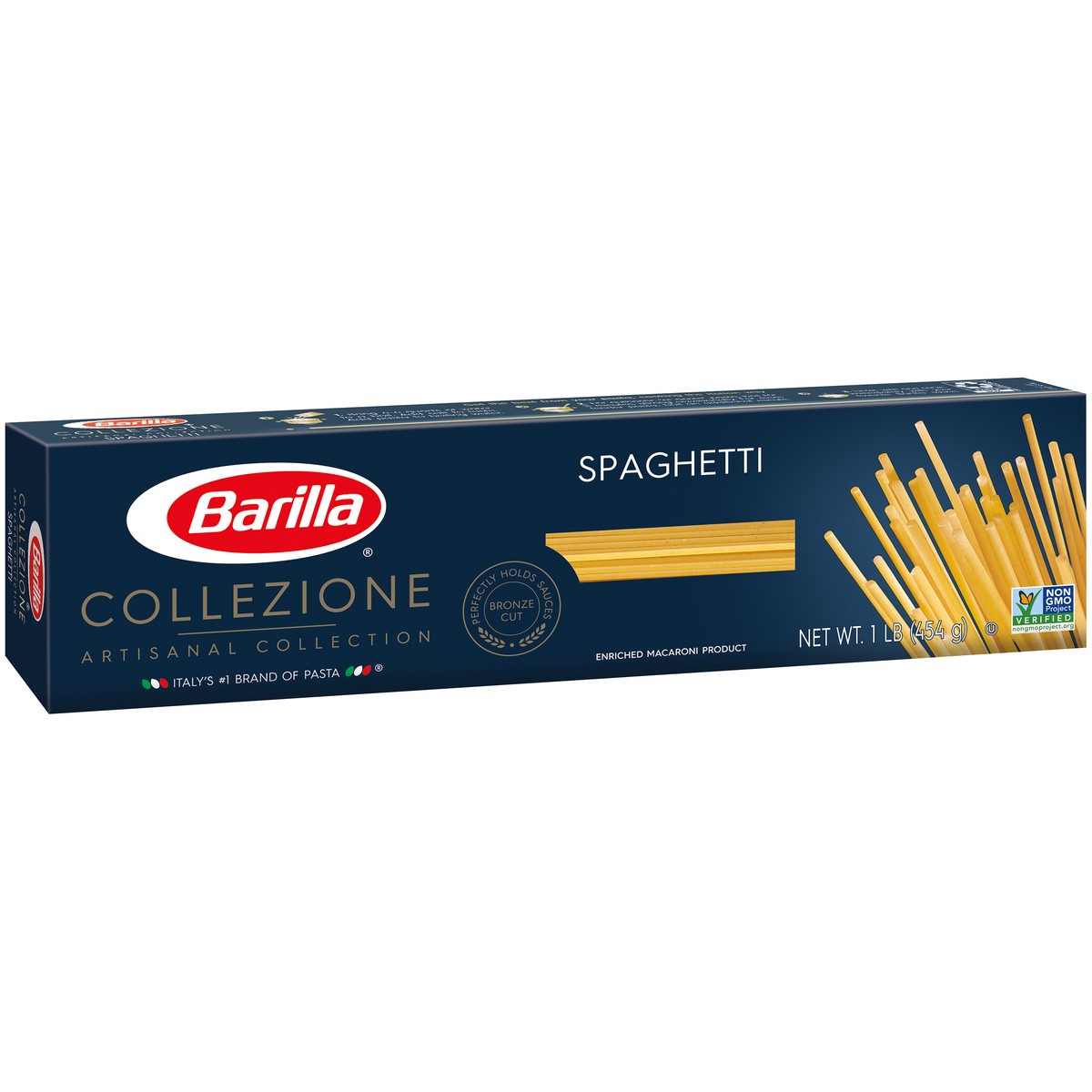 slide 3 of 9, Barilla Collezione Artisanal Collection Spaghetti Pasta 1 lb. Box, 1 lb