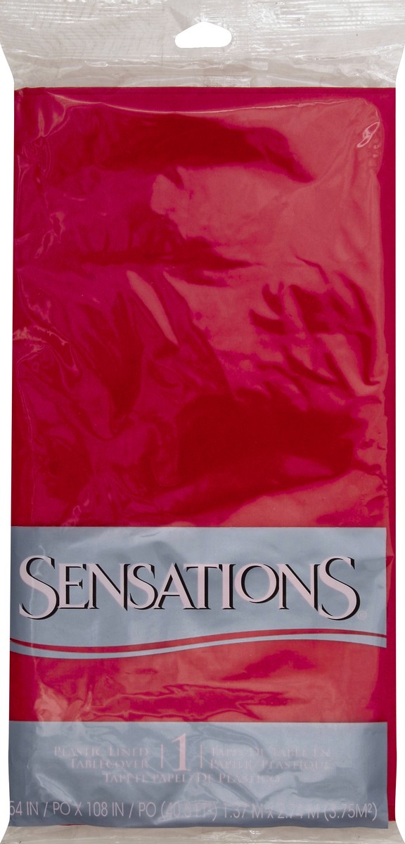 slide 1 of 3, Sensations Tablecover 1 ea, 1 ct