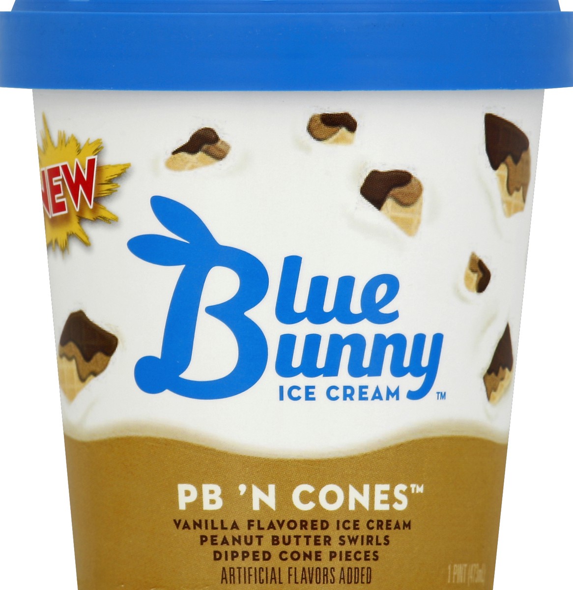 slide 1 of 4, Blue Bunny Ice Cream 1 pt, 1 pint