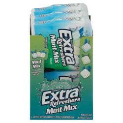 Extra Refreshers Mint Mix Gum 40-Piece Bottle