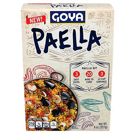slide 1 of 1, Goya Paella Kit - 8 Oz, 8 oz