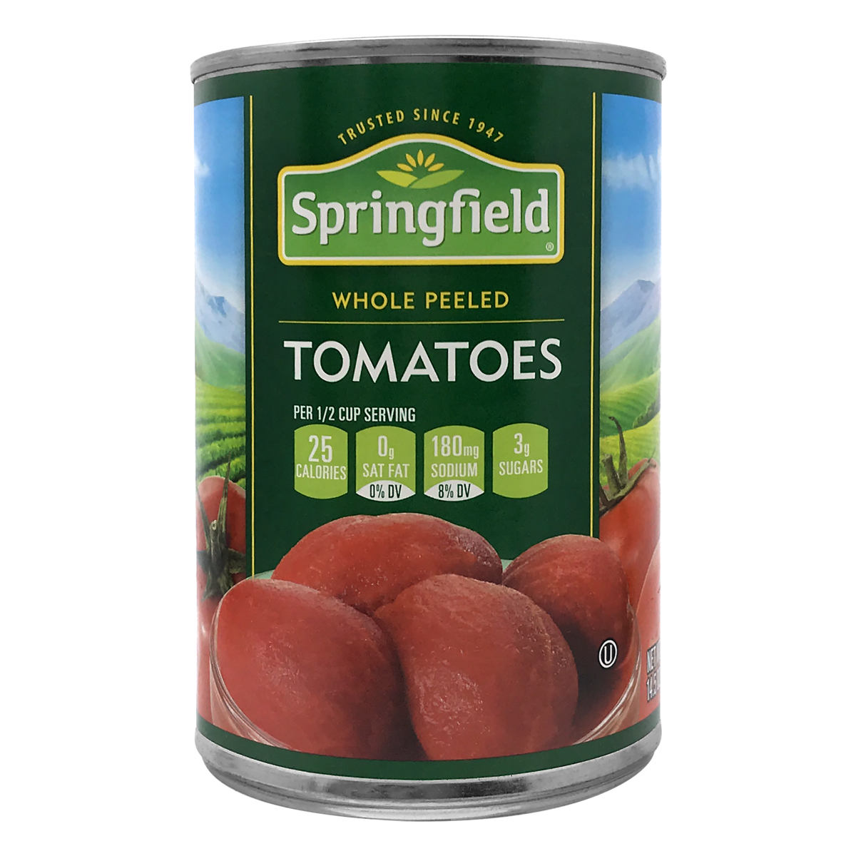 slide 1 of 1, Springfield Whole Tomatoes, 14.5 oz