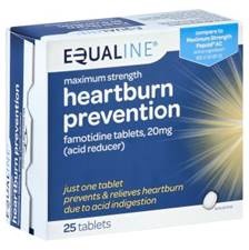 slide 1 of 1, Equaline Heartburn Relief, 25 ct