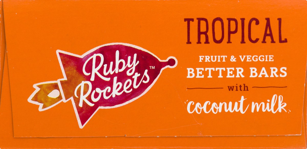 slide 9 of 11, Ruby Rocket's Tropical Fruit & Veggie Better Bars 4.0 ea, 4 ct