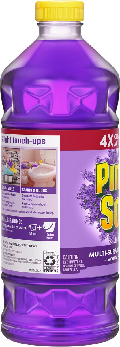 slide 3 of 7, Pine-Sol Multi-Surface Lavender Clean Cleaner 48 fl oz, 48 fl oz