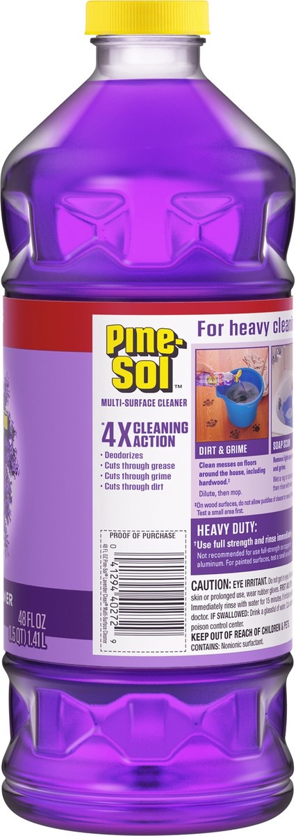 slide 2 of 7, Pine-Sol Multi-Surface Lavender Clean Cleaner 48 fl oz, 48 fl oz