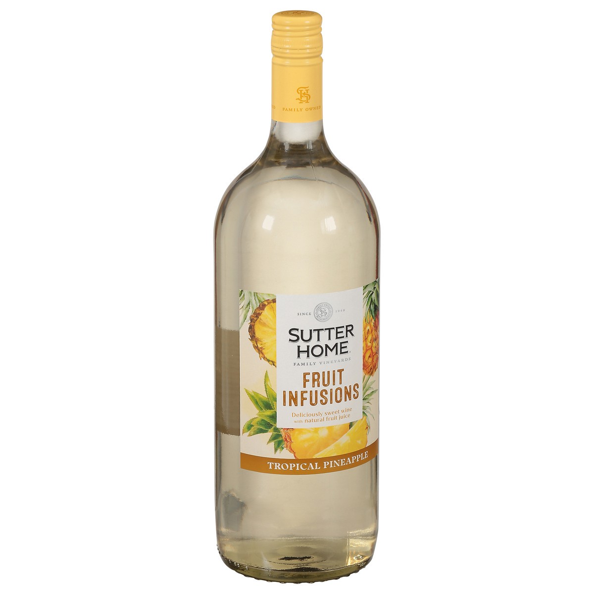 slide 2 of 9, Sutter Home Fruit Infusions Tropical Pineapple Wine 1.5 l, 1.50 liter