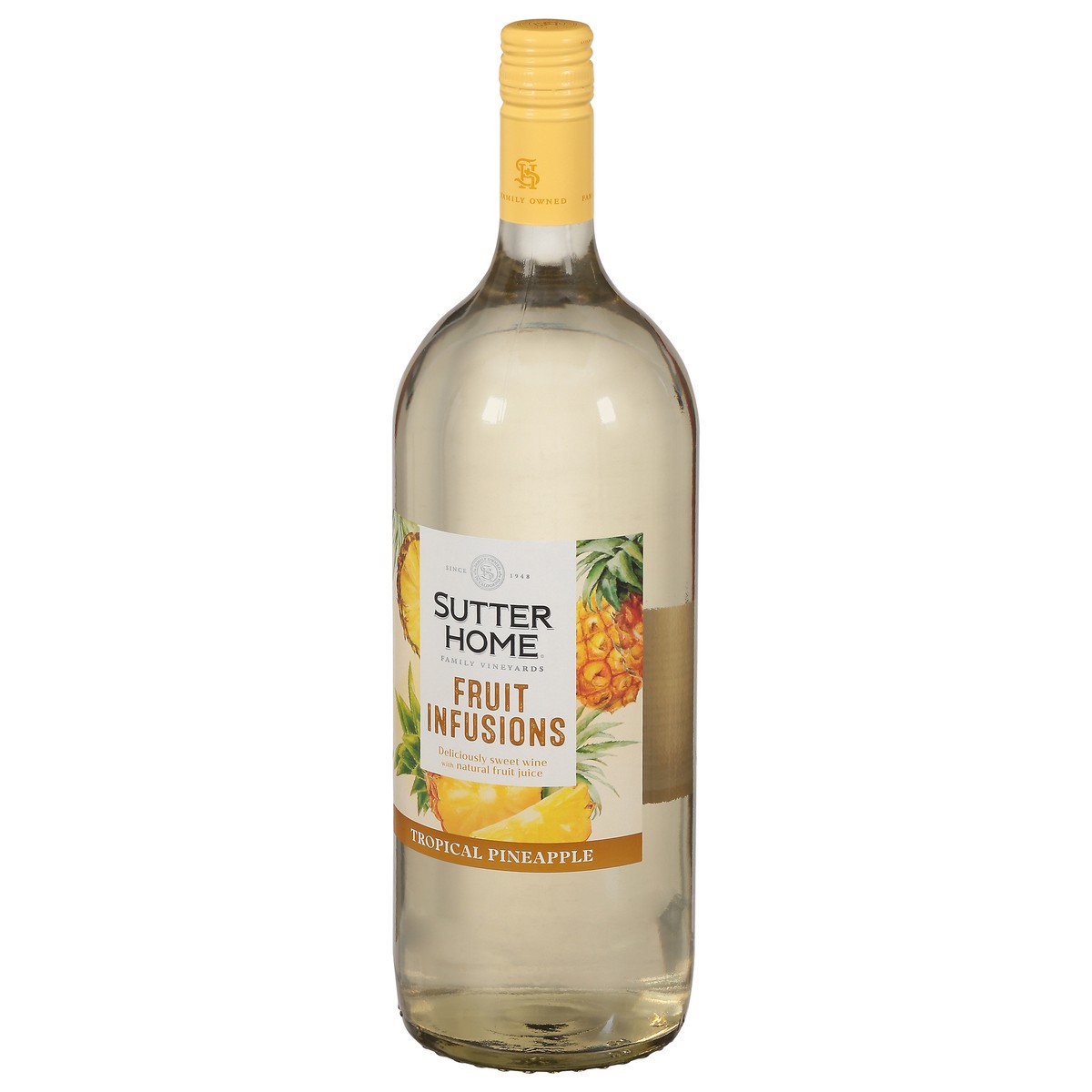 slide 3 of 9, Sutter Home Fruit Infusions Tropical Pineapple Wine 1.5 l, 1.50 liter