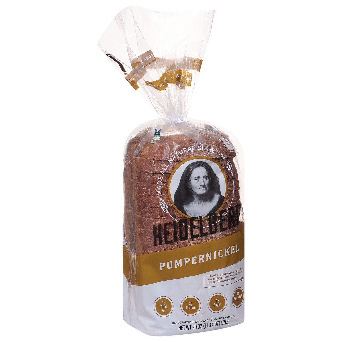 slide 5 of 9, Heidelberg Pumpernickel Bread 20 oz, 24 oz