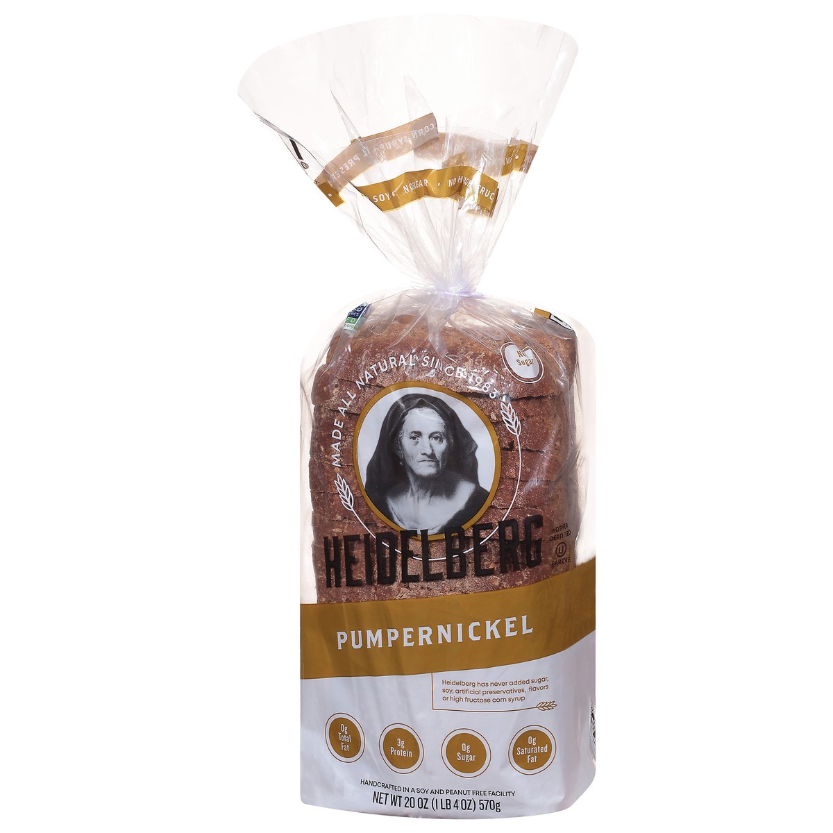 slide 3 of 9, Heidelberg Pumpernickel Bread 20 oz, 24 oz