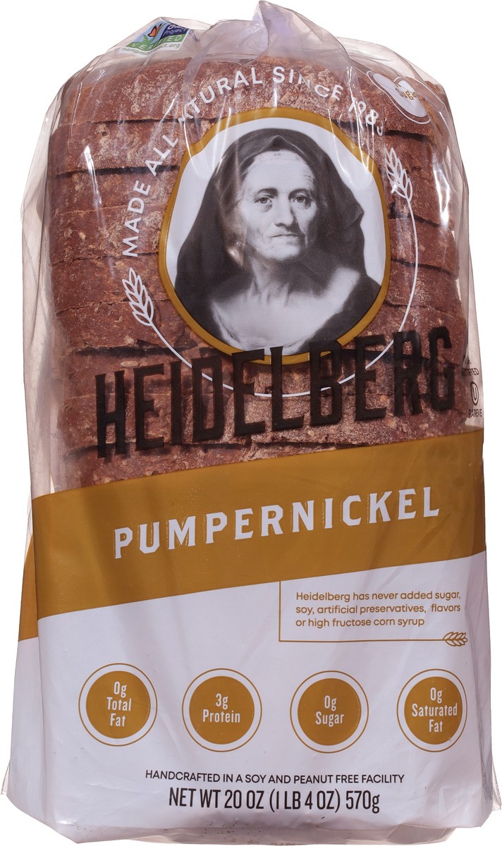 slide 2 of 9, Heidelberg Pumpernickel Bread 20 oz, 24 oz