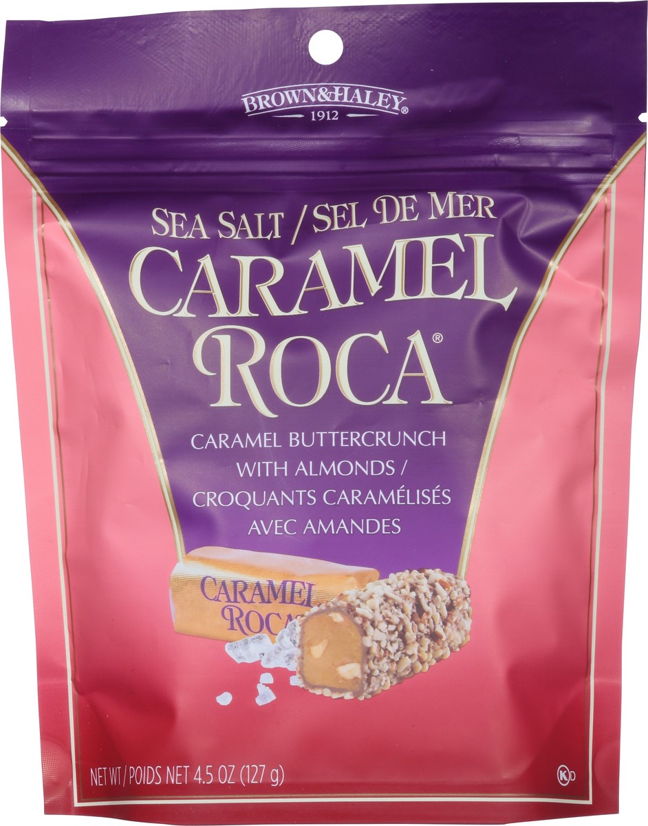 slide 6 of 9, Brown & Haley Sea Salt Caramel Roca 4.5 oz, 4.5 oz