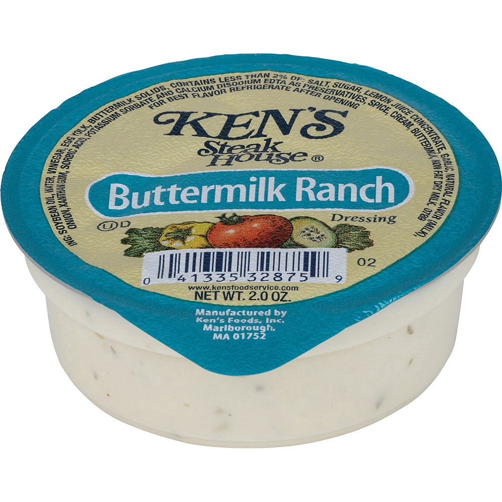 slide 3 of 3, Ken's Steak House Buttermilk Ranch Dressing, 2 oz
