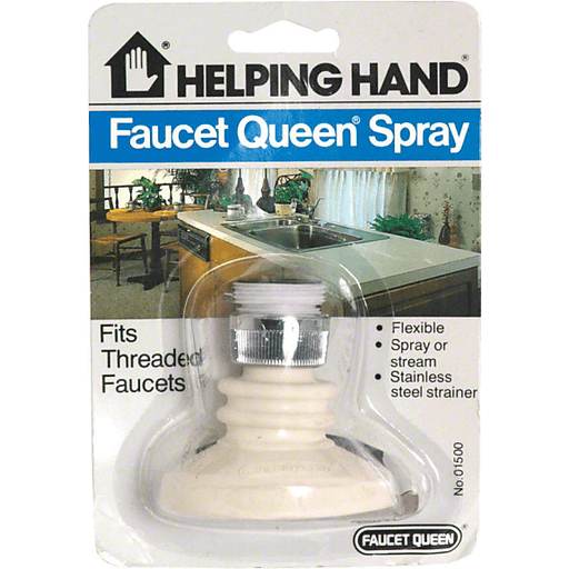 slide 1 of 1, Helping Hand Flexible Faucet Spray Or Stream, 1 ct