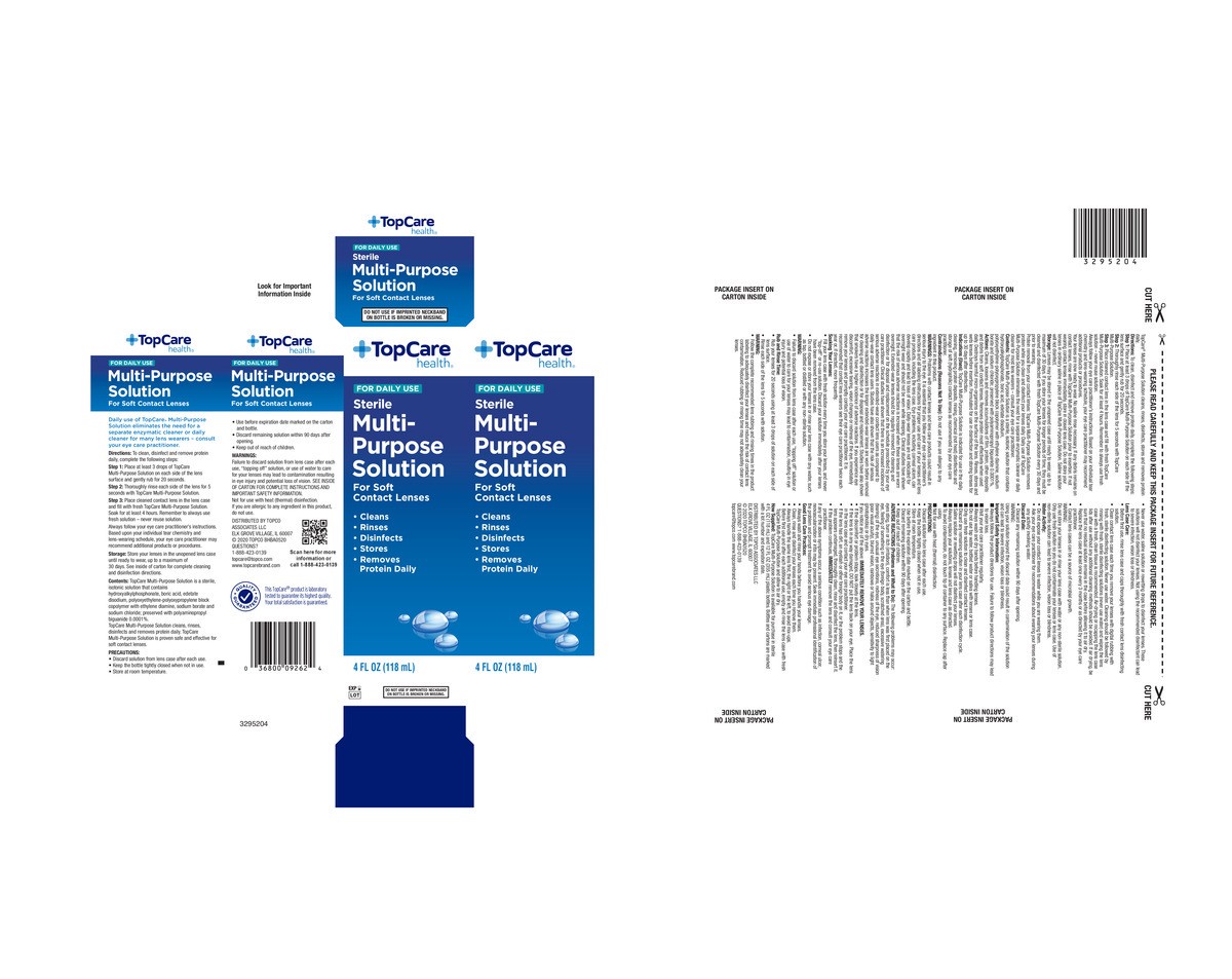 slide 2 of 16, TopCare Health Sterile Multi-Purpose Solution 4 fl oz, 4 fl oz