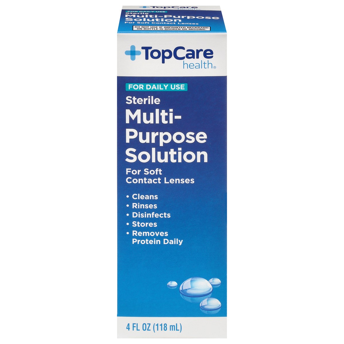 slide 12 of 16, TopCare Health Sterile Multi-Purpose Solution 4 fl oz, 4 fl oz