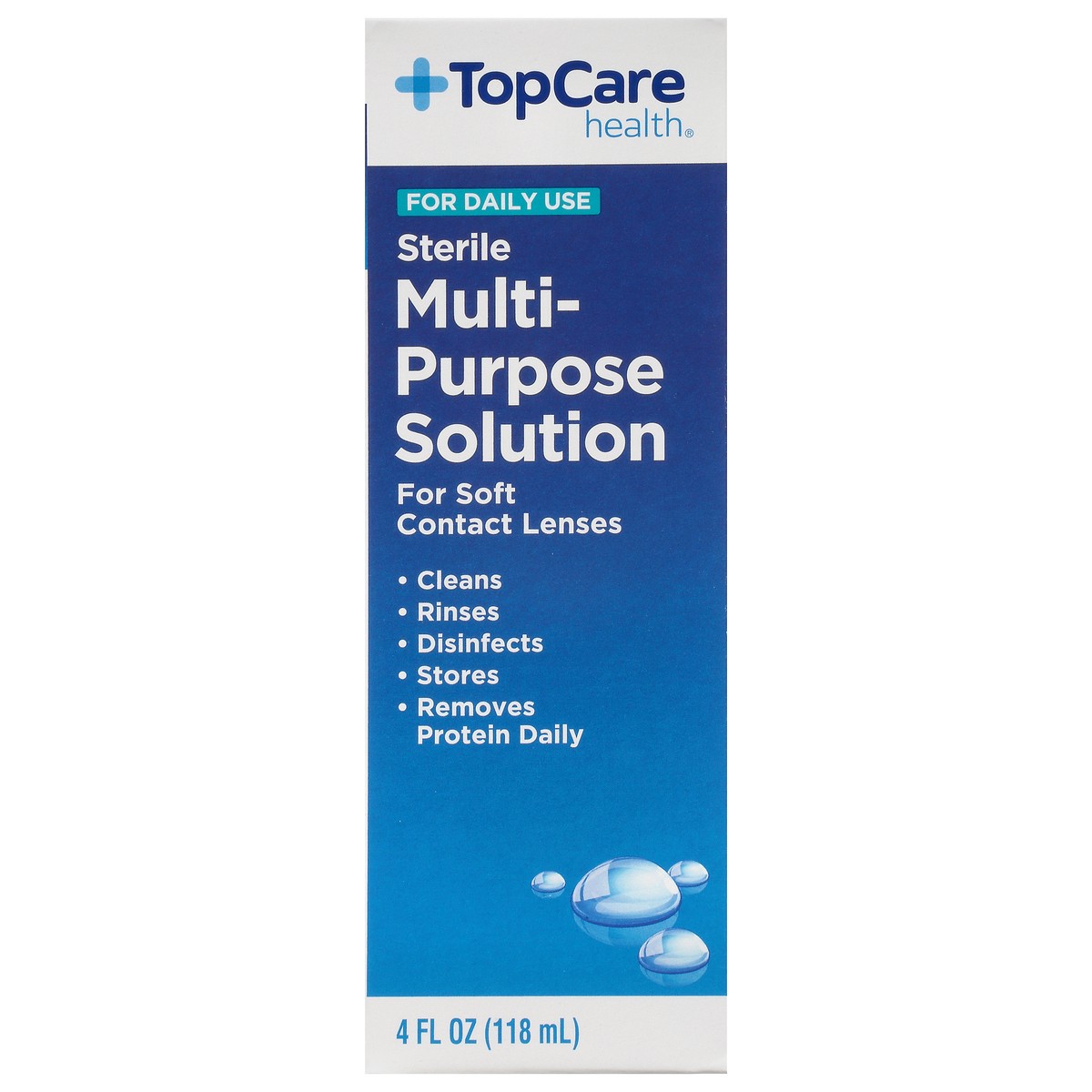 slide 3 of 16, TopCare Health Sterile Multi-Purpose Solution 4 fl oz, 4 fl oz