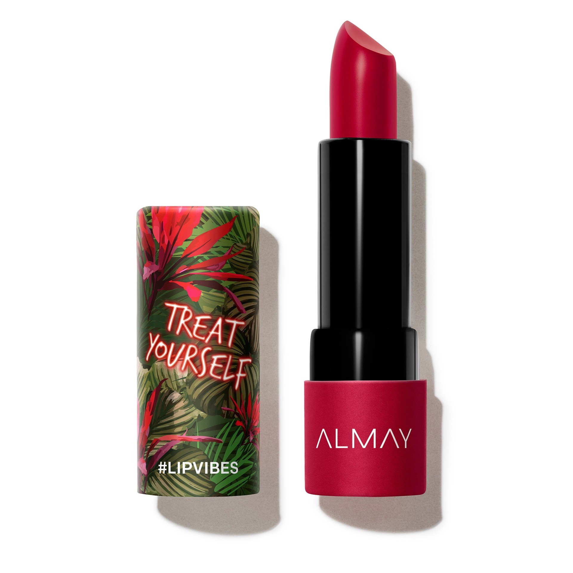 slide 1 of 3, Almay Lip Vibes Matte Lipstick, Treat Yourself, 0.14 oz