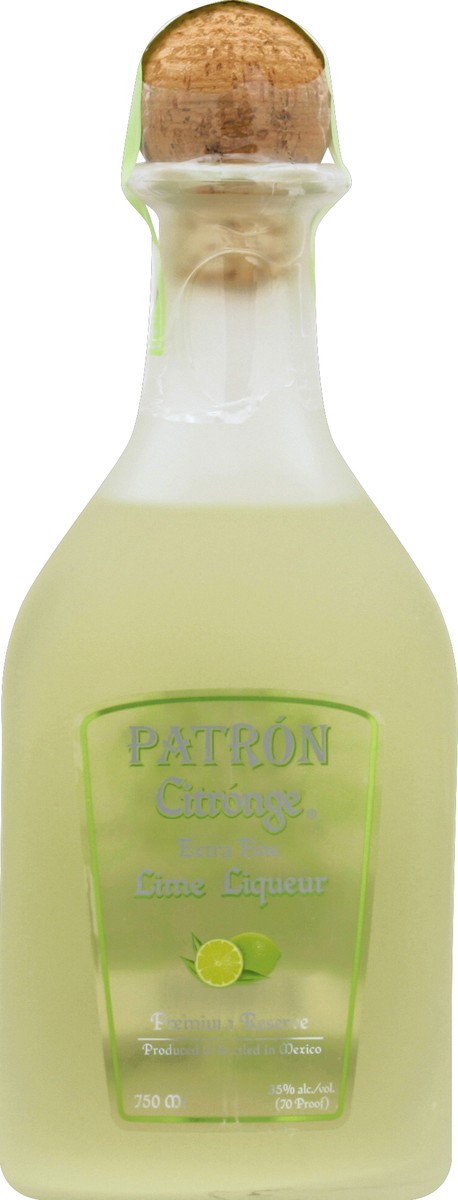 slide 2 of 2, Patrón Citrónge Patron Citronge Lime 35% 75Cl/750Ml, 750 ml