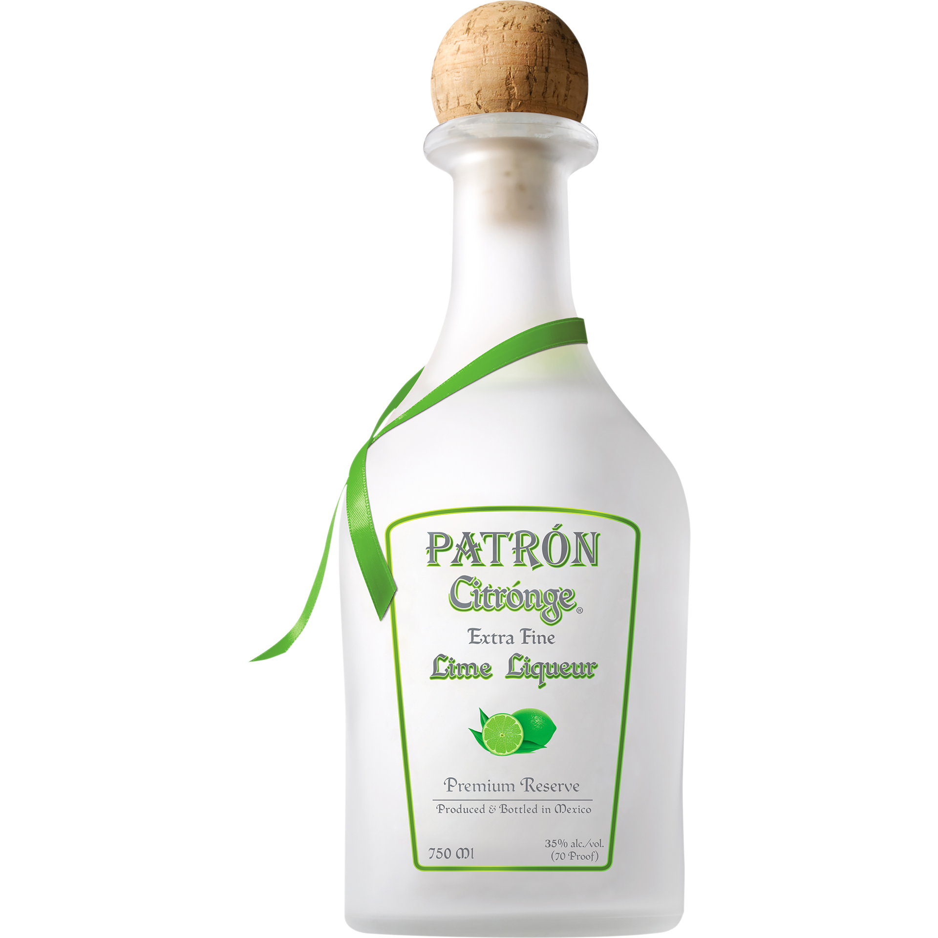 slide 1 of 2, Patrón Citrónge Patron Citronge Lime 35% 75Cl/750Ml, 750 ml