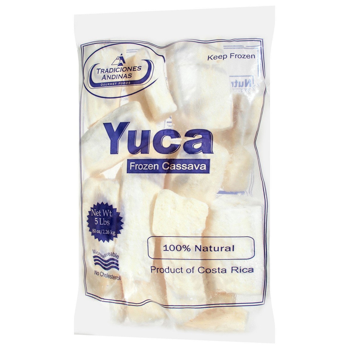slide 12 of 12, Tradiciones Andinas Frozen Cassava 5 lb, 5 lb