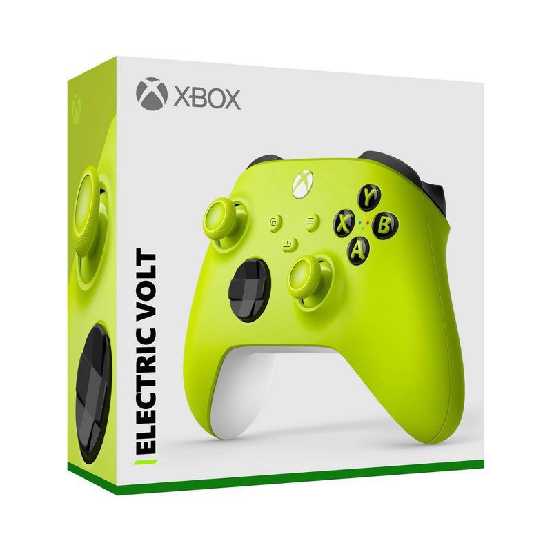 slide 8 of 11, Microsoft Xbox Series X|S Wireless Controller - Electric Volt, 1 ct