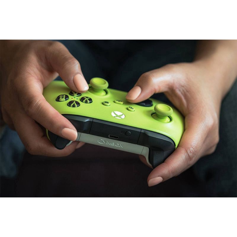 slide 7 of 11, Microsoft Xbox Series X|S Wireless Controller - Electric Volt, 1 ct