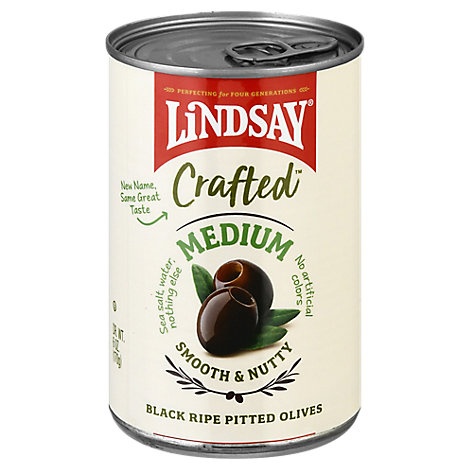 Lindsay Craft Medium Pitted Black Olives 6 Oz | Shipt