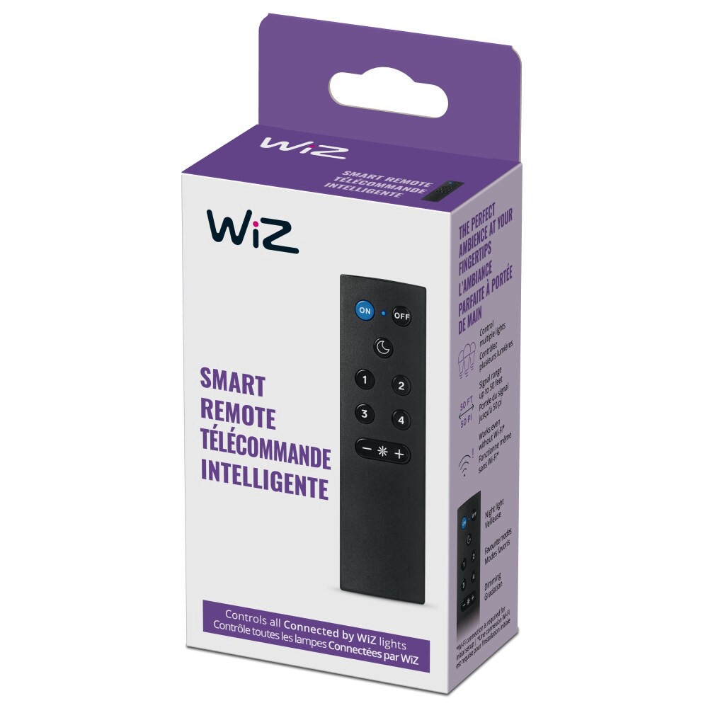 slide 6 of 6, WiZ Remote Control with Batteries, 1 ct