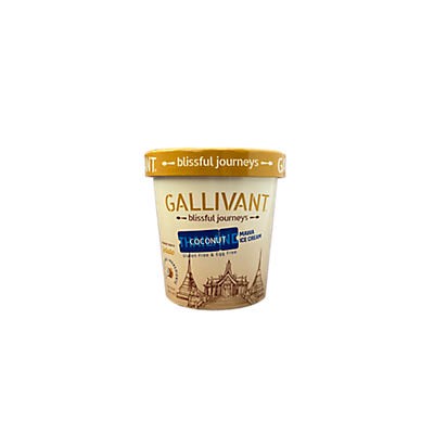 slide 1 of 1, Gallivant Mawa Gluten Free & Egg Free Thailand Coconut Ice Cream 1 pt, 1 pint