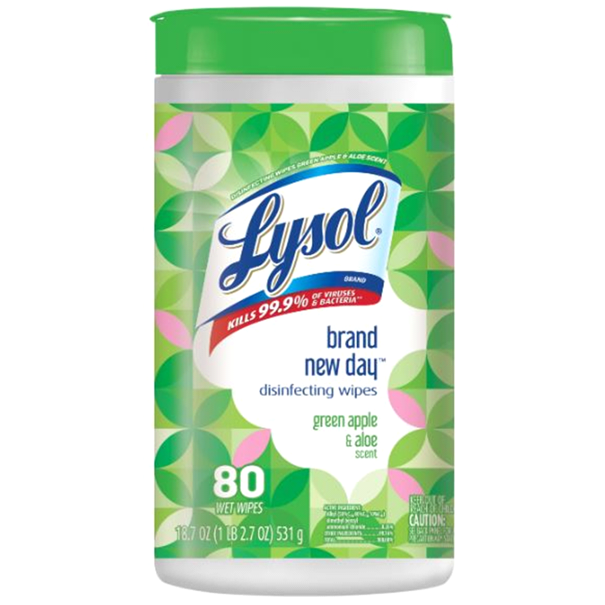 slide 1 of 6, Lysol Disinfecting Wipes 80 ea, 80 ct