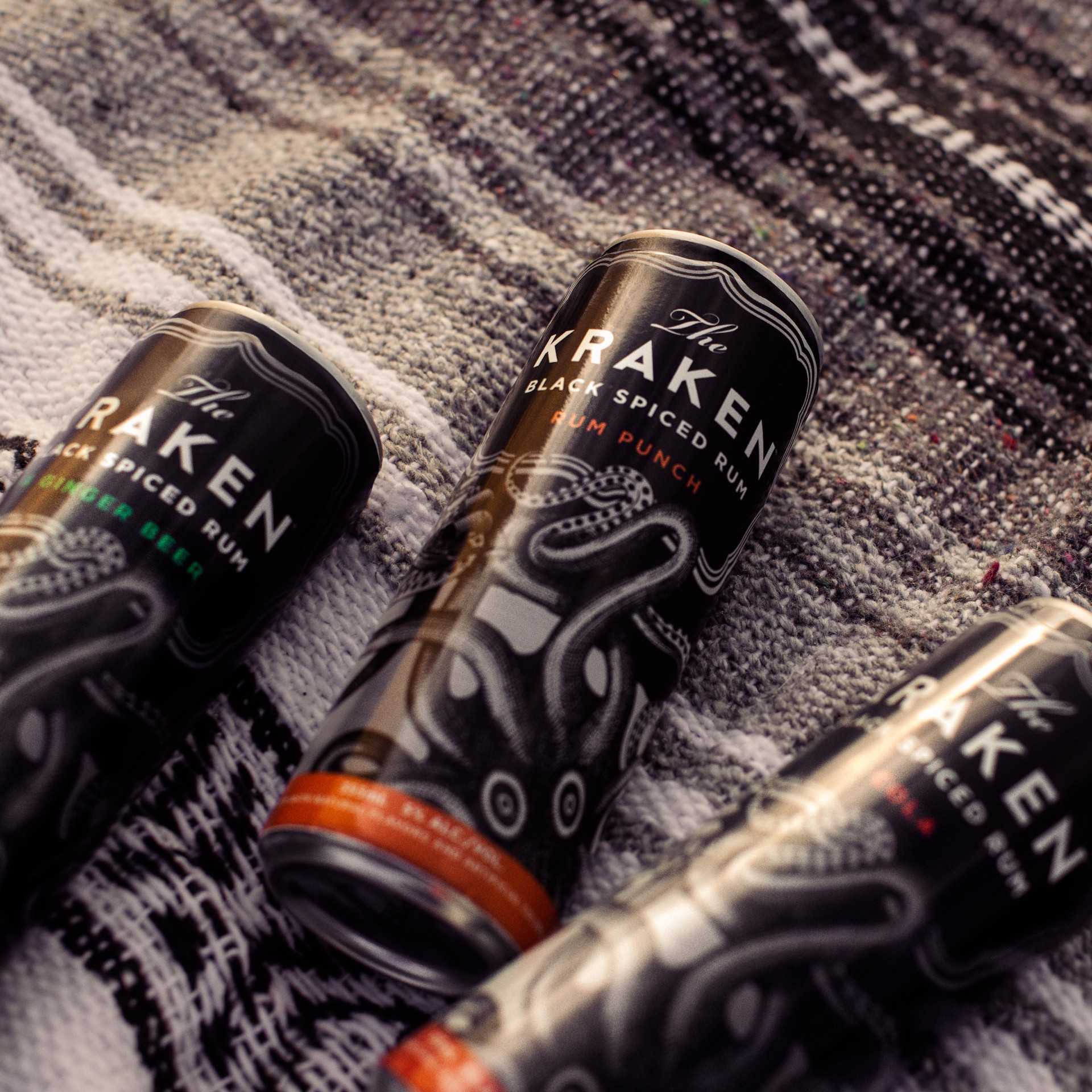 slide 2 of 10, Kraken & Cola Ready to Drink Cocktail (4 pack, 355 ml), 355 ml