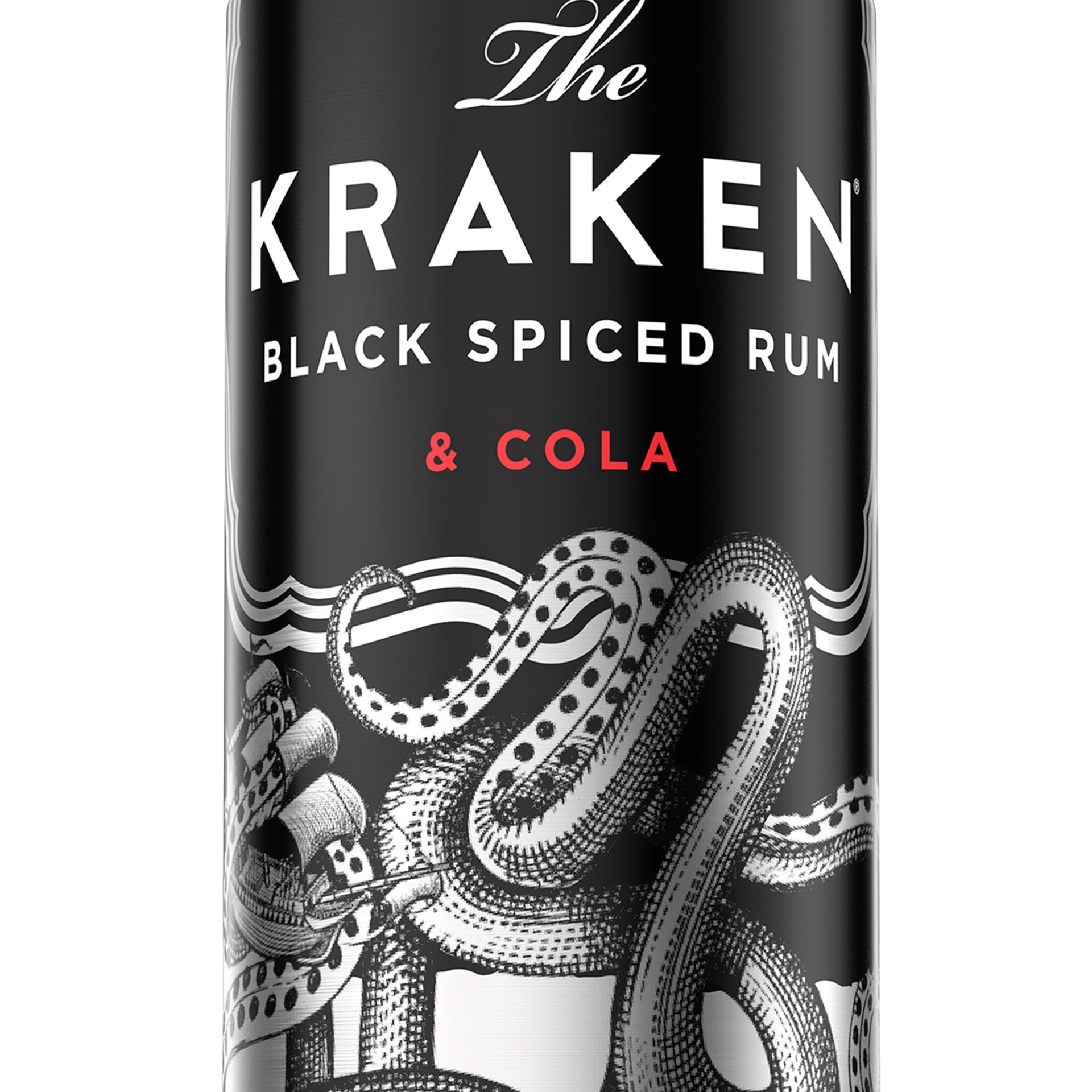 slide 5 of 10, Kraken & Cola Ready to Drink Cocktail (4 pack, 355 ml), 355 ml