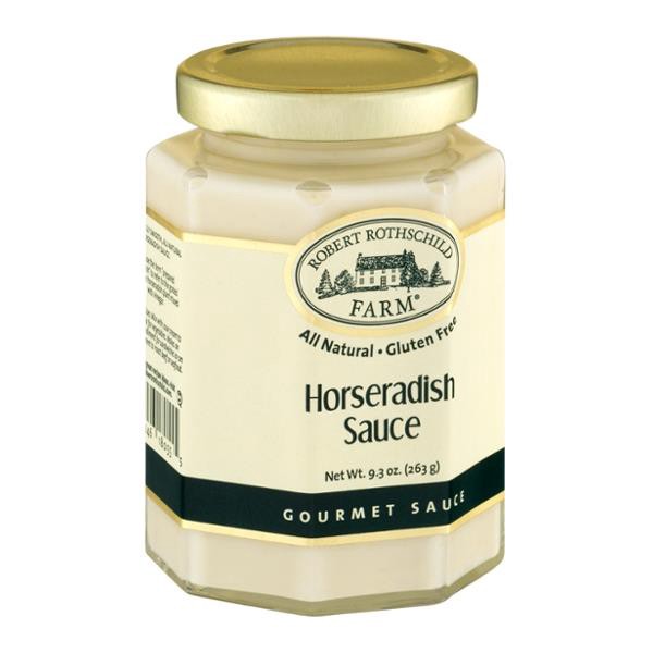 slide 1 of 1, Robert Rothschild Farm Gourmet Sauce Horseradish Sauce, 9 oz