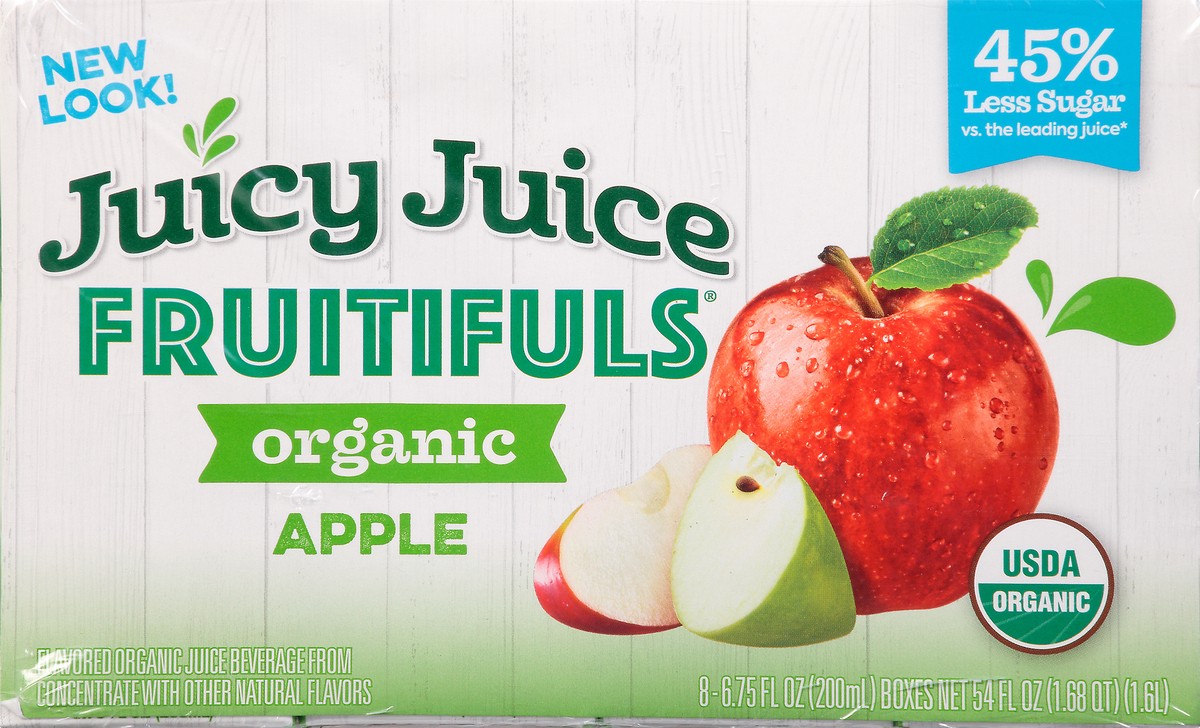 slide 6 of 9, Juicy Juice Fruitfuls Apple, 54 fl oz