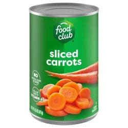 Food Club Sliced Carrots - 14.5 oz