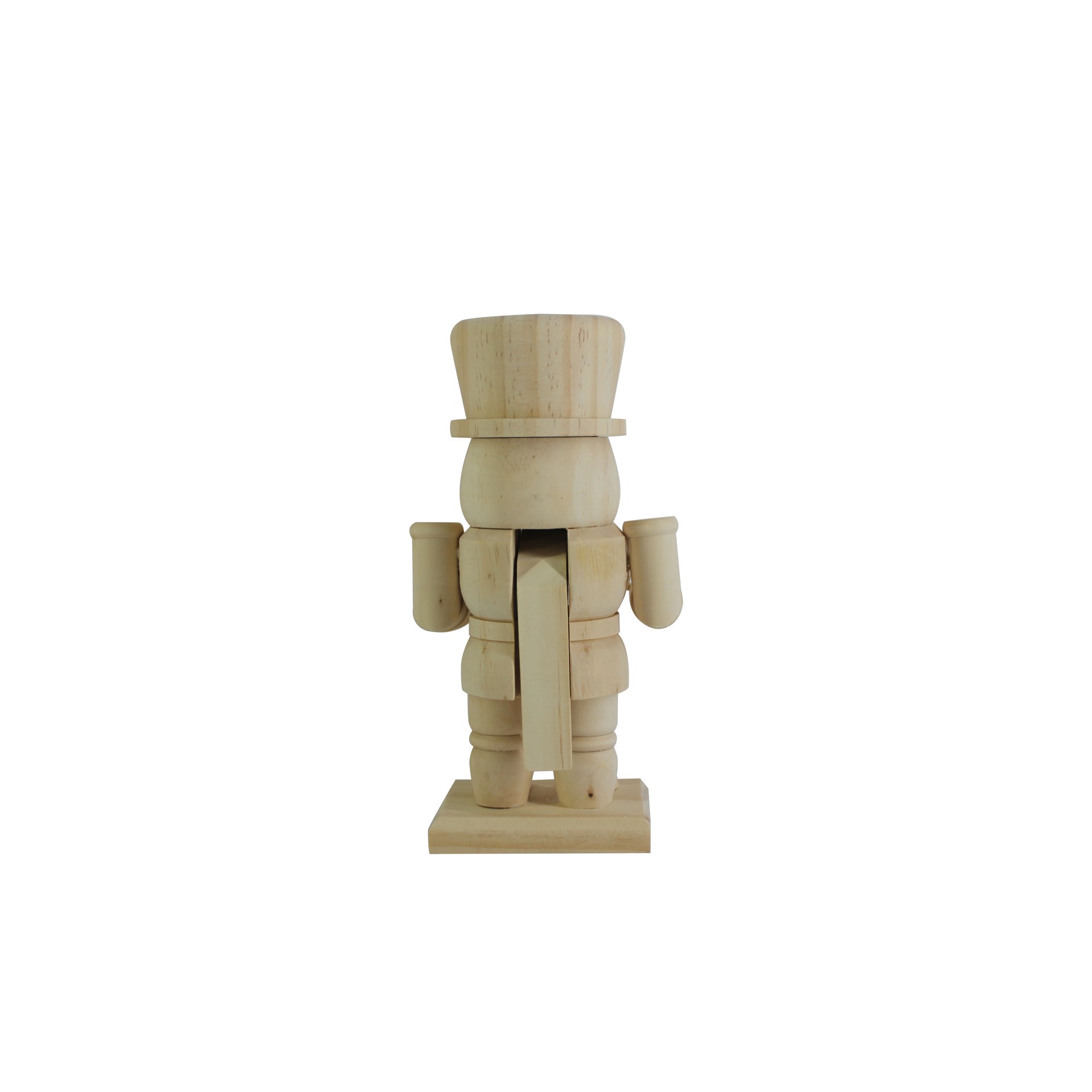 slide 5 of 5, 7" Soldier Drummer Diy Pinewood Nutcracker By Make Market, 7 in